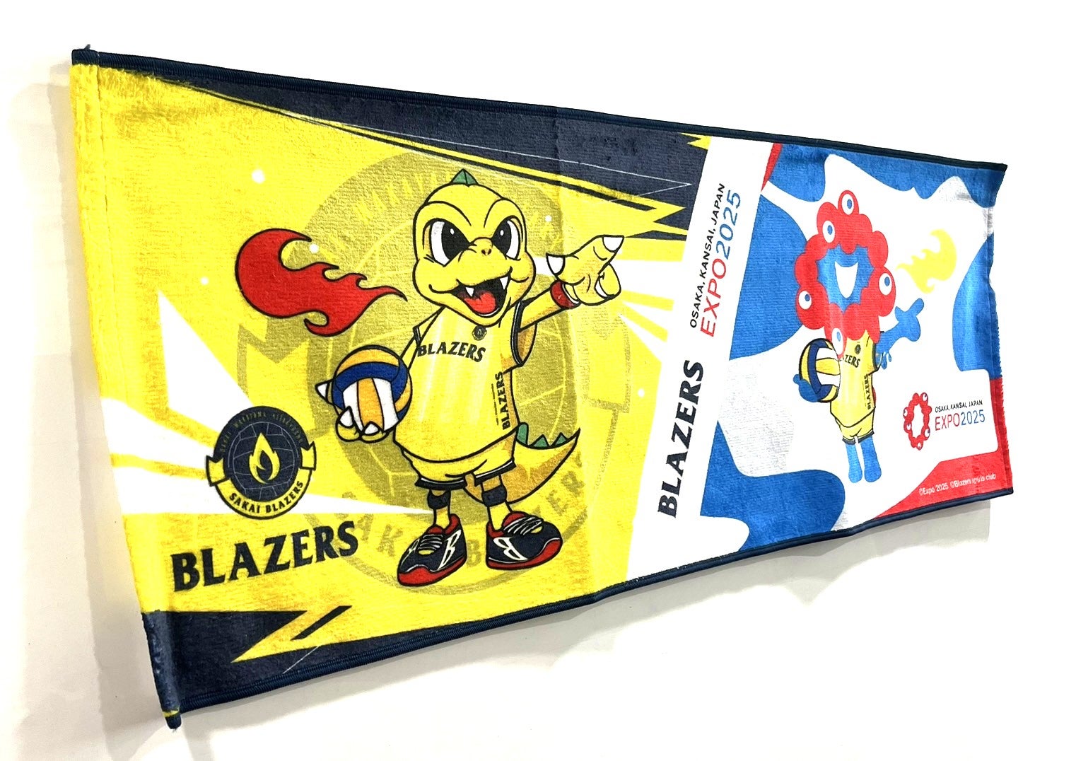 L*J様 万博　パレード　フラッグ　みゃくみゃく　非売品　限定 非売品】大阪関西万博 フラッグ パレード ミャクミャク 配付品